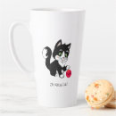 Search for black and white tuxedo cat mugs Cartoon