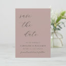 Search for mauve save the dates Minimalist