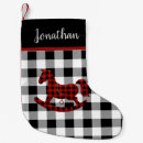 Search for plaid christmas stockings Farmhouse