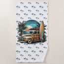 Search for vintage surf beach towels Tropical