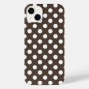 Search for brown and white iphone cases Polka dots