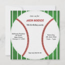 Search for baseball birthday invitations Boy party