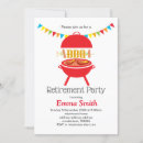 Search for retirement bbq invitations Summer