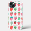 Search for red strawberry fruit iphone cases Pattern
