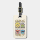 Search for sesame street characters luggage tags Oscar the grouch