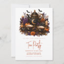 Search for tea halloween invitations Vintage