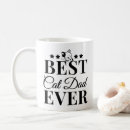 Search for best cat dad ever mugs Feline