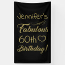 Search for fabulous 60 birthday party decor Gold