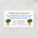 Search for cabbage business cards Vegetable