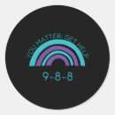 Search for suicide prevention stickers 988