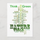 Search for think green postcards Ecology