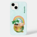 Search for pot of gold iphone cases St patrick's day