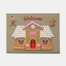 Search for christmas gingerbread doormats Xmas