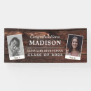 Search for congratulations graduate banners Rustic