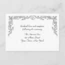 Search for silver floral border invitations Formal