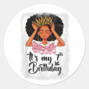 Search for girls 7th birthday stickers 7 years old