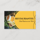 Search for private chef business cards Gourmet