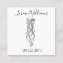 Search for hair salon appointment cards Floral