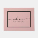 Search for pink doormats Welcome