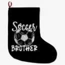 Search for soccer christmas stockings Team