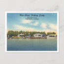 Search for fishing cabin postcards Vintage