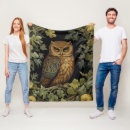 Search for owl blankets William morris