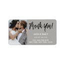 Search for wedding thank you return address labels Simple