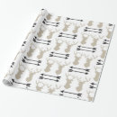 Search for deer head wrapping paper Antlers