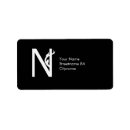 Search for letter n return address labels Cute