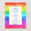 Search for rainbow wedding invitations Elegant
