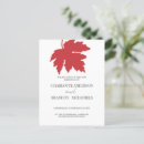 Search for red maple leaf postcards Autumn