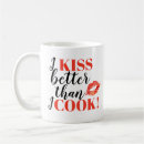 Search for kiss the cook mugs Humour