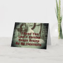 Search for horror valentines day cards Zombie