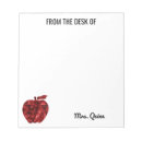 Search for teacher notepads Apples