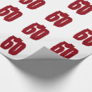 Search for 60th birthday wrapping paper Sixty