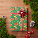 Search for paisley christmas wrapping paper Green
