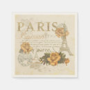Search for vintage paris napkins French