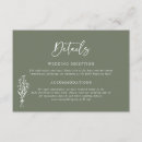 Search for boho wedding enclosure cards Botanical