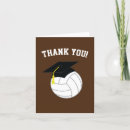 Search for volleyball thank you cards Cute
