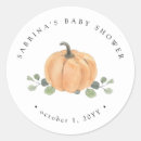 Search for falling stickers Pumpkin baby shower