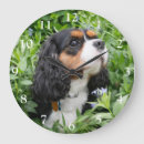 Search for cavalier king charles spaniel clocks Animal