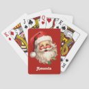 Search for santa playing cards Retro