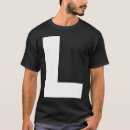 Search for letter l tshirts Capital