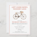 Search for bicycle birthday invitations Pink