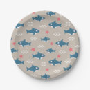 Search for shark paper plates Underwater