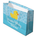 Search for rubber duck gift bags Birthday