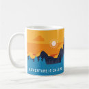 Search for adventure is out there mugs Hiking