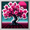 Search for cherry blossom tree posters Retro