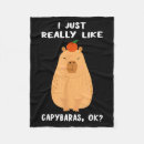 Search for capybara blankets Men women