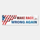 Search for anti racism bumper stickers Democrats